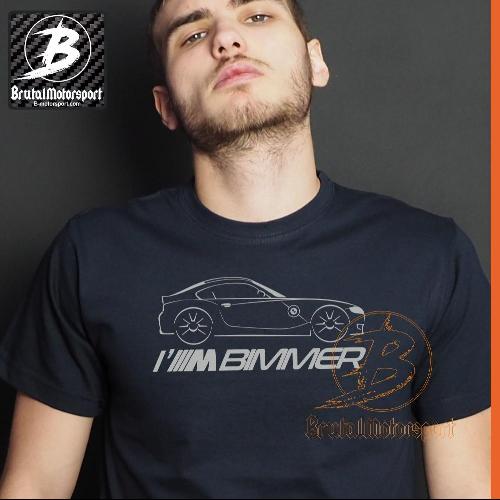 Z4 E86 I'M BIMMER Men tshirt  BRUTAL MOTORSPORT
