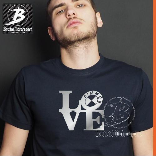 BMW LOVE BIMMER Men en tshirt  BRUTAL MOTORSPORT