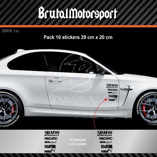 RACING kit 10 decals BMW Motorsport BMW