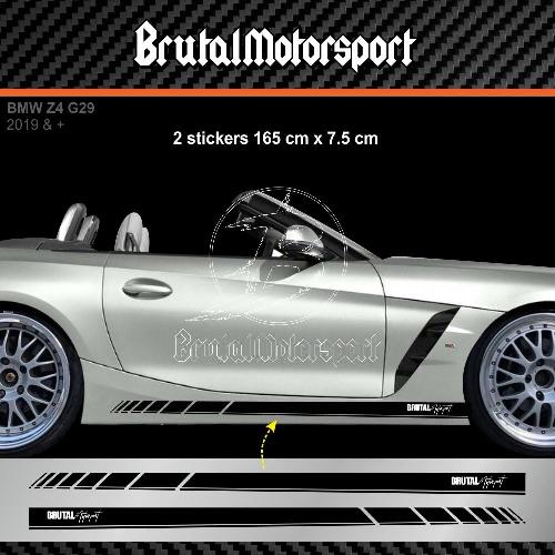 STREET RACING 165 cm side skirt decals for BMW Z3 Z4 BMW