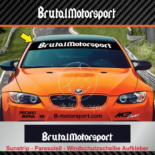 BRUTAL MOTORSPORT Windshiel decal  BMW